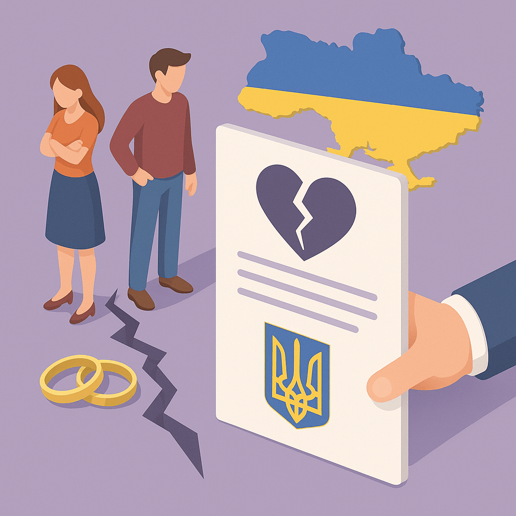 Розірвання шлюбу в Україні — юридична допомога онлайн