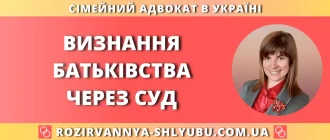 Визнання батьківства через суд – юридична допомога адвоката
