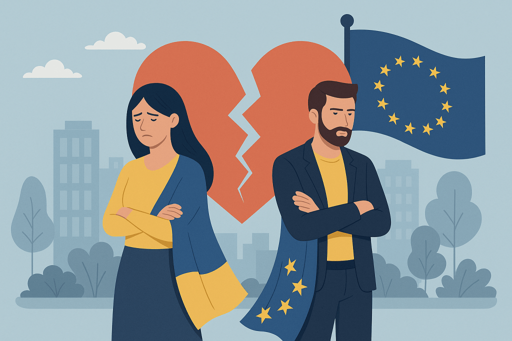 Розлучення українців з іноземцями в Європі