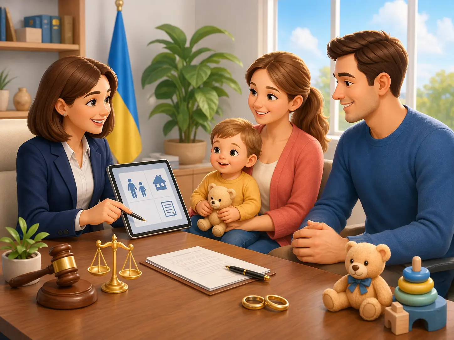 Развод с ребенком до 3 лет в Украине консультация адвоката по семейному праву