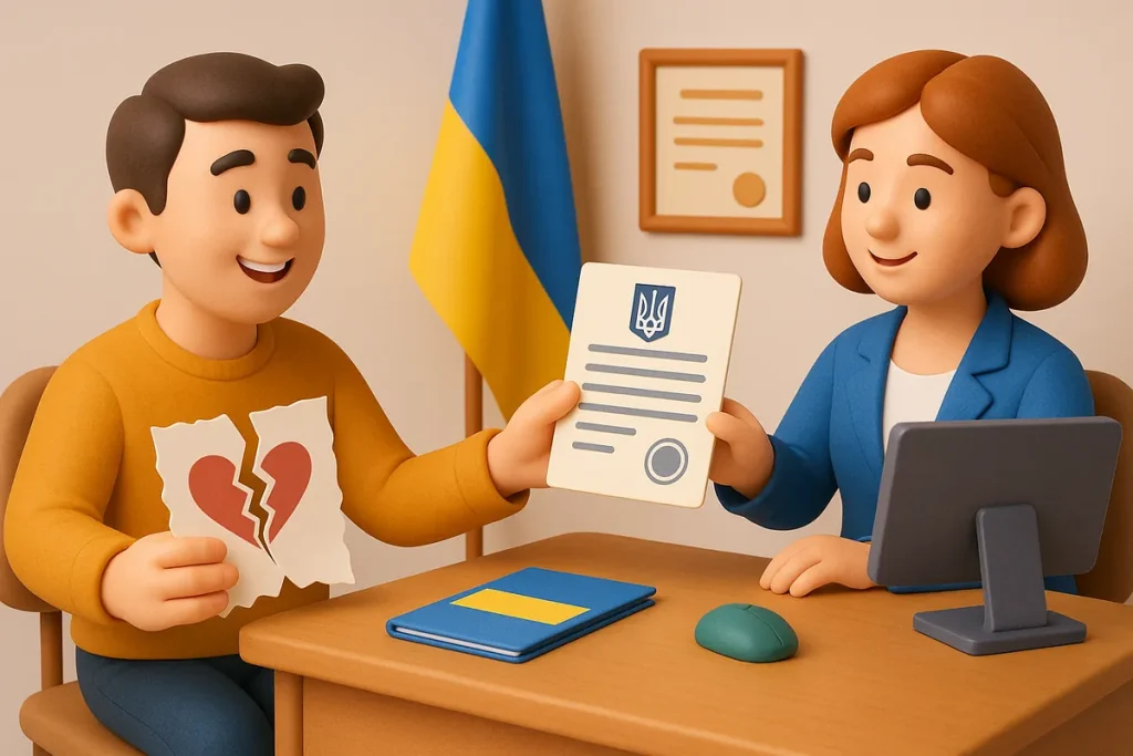 Як відновити свідоцтво про розірвання шлюбу в Україні